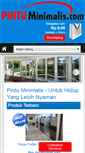 Mobile Screenshot of pintuminimalis.com